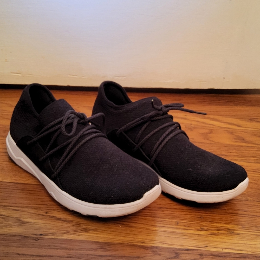 Women's 10 vessi cityscape  storm black slip-on sneaker waterproof